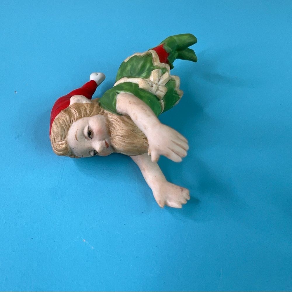 Elf Ornament with Pointed Pin to add to Decoration
For Christmas